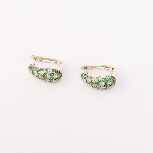 TEAR DROP HOOPS