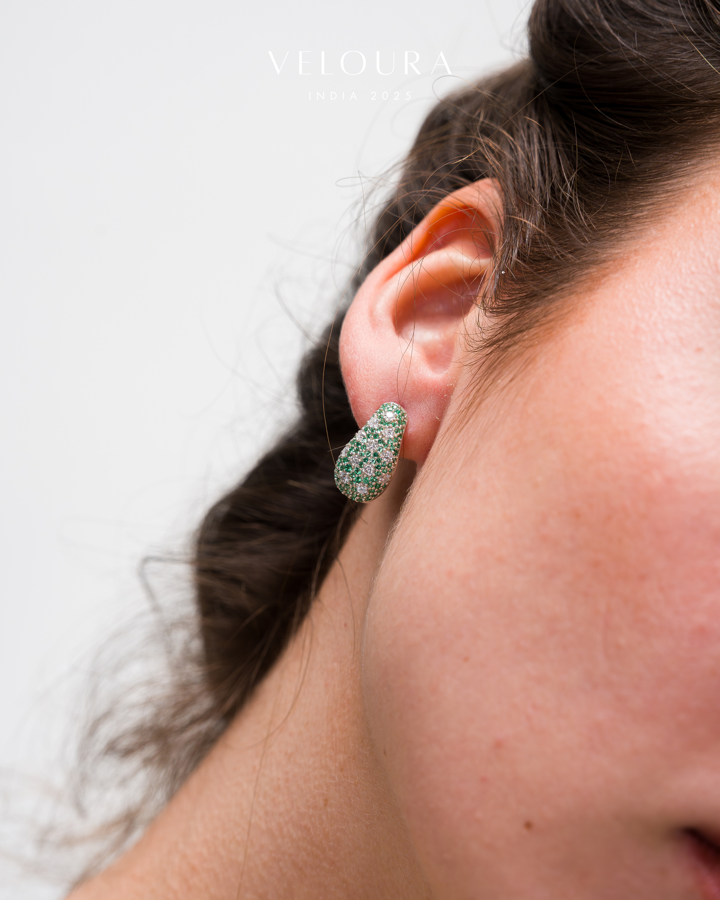TEAR DROP HOOPS